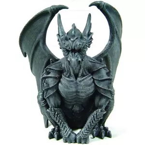 Estatuilla gótica de gárgola guardián sentado - Imagen 1 de 5