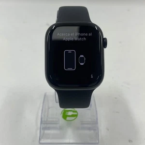Bracelet sport Apple Watch Series 10 46 mm en aluminium noir débloqué MWY43LW/A - Photo 1 sur 11