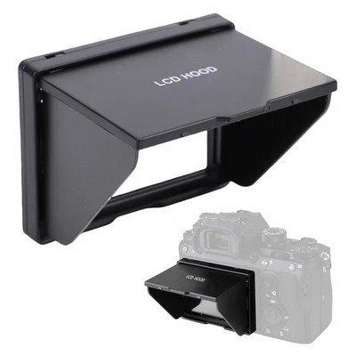 New Camera LCD Sun Shade Anti Glaring Reduce Reflection Camera Screen Sun Hood - Image 1 of 4