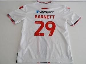 Wrexham Home Shirt 2022/23 Barnett #29 Macron Kids 10-12 Years - Imagen 1 de 5