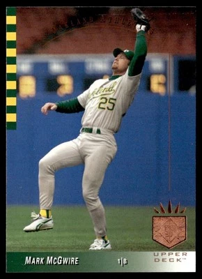 1993 SP Mark McGwire Oakland Athletics #41 - Image 1 of 2