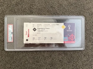 2022 FIFA World Cup Final Ticket Argentina Vs France PSA 8 - Bild 1 von 4