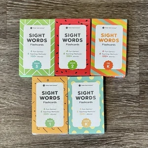 Think Tank Scholar 520 Sight Words Flash Cards Grades PK To Grade 3 COMPLETE - Picture 1 of 4