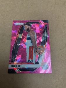2024-25 Panini Prizm Atlanta Hawks Saddiq Bey Pink Iced Prizm Card - Bild 1 von 6