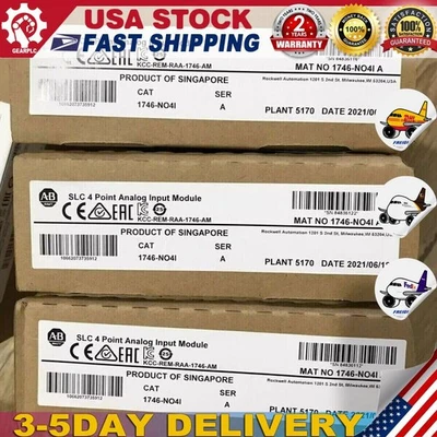 NUEVO Módulo de salida analógica Allen-Bradley 1746-NO4I SER A SLC 500 AB 1746NO4I Foto 1 de 4