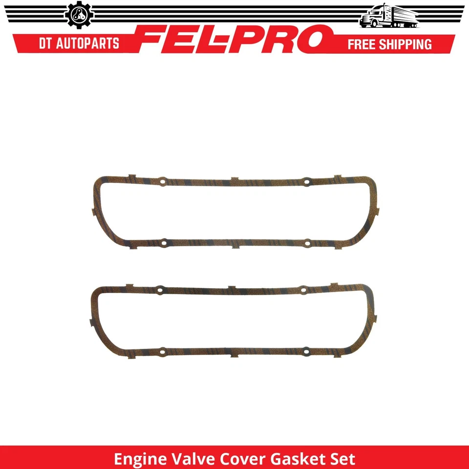 Juego de juntas de cubierta de válvula de motor V8 Fel-Pro para Cadillac Fleetwood 1965-1967 7,0 L Foto 1 de 1