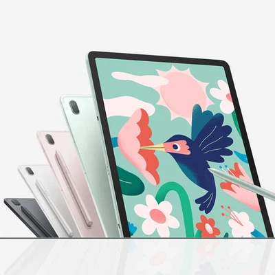Samsung Galaxy Tab S7 FE 64GB Wi-Fi + 5G Unlocked Tablet - S Pen Included - Image 1 of 4
