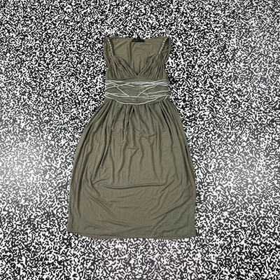 Vestido midi vintage Y2K Plein Sud retro acampanado de lujo Foto 1 de 4