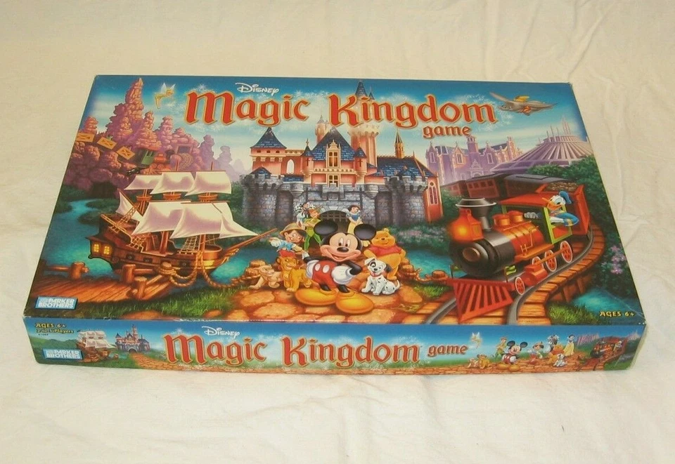 Disney Magic Kingdom 3D Land Board Game Parker Brothers Excellent Condition 2004 - Image 1 of 4