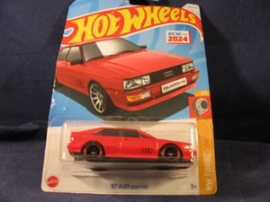 2024 Hot Wheels '87 Audi Quattro, w/Real Riders Wheel Swap - Picture 1 of 13