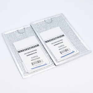 2 Pack of WB02X32793 for GE Range Vent Hood Microwave Aluminum Grease Filter - Picture 1 of 4