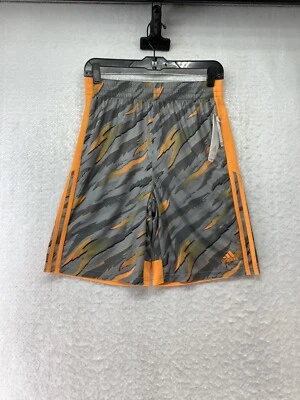 Pantalones Cortos Adidas Naranja y Gris Jóvenes Niños Talla XL Foto 1 de 4