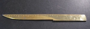 Vintage Solingen Germany Brieföffner Lineal - Bild 1 von 5
