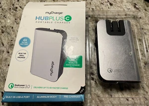  myCharge HUBPLUS-C 6700 mAh Portable Charger for Most USB-Enabled Devices BOX - Picture 1 of 6