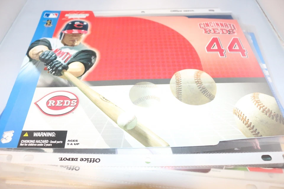 McFarlane Backing Poster Adam Dunn Cincinnati Reds - Image 1 of 1