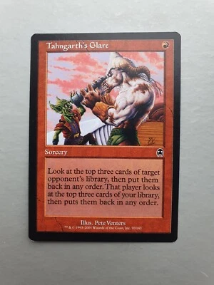 Tahngarth's Glare , MTG Apocalypse (2001). Common Red Sorcery NM - Image 1 of 2