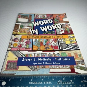 Word by Word Picture Dictionary English/Portuguese Edition - Paperback - GOOD - Picture 1 of 7