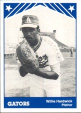 1983 Beaumont Golden Gators TCMA #18 Willie Hardwick Berkeley California CA Card