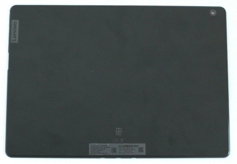 OEM LENOVO TAB M10 TB-X505X REPUESTO NEGRO CUBIERTA TRASERA CARCASA LENTE PUERTA Foto 1 de 2