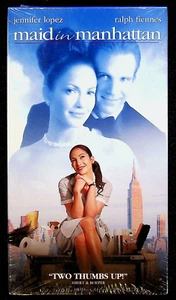 Maid in Manhattan 2002 w/ Jennifer Lopez Comedy Romance Movie VHS Factory Sealed - Imagen 1 de 6