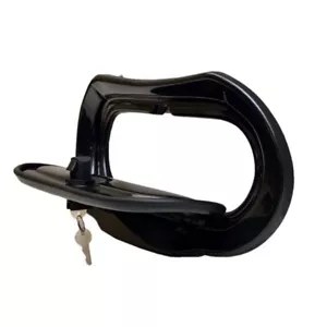 Stratos Boat Glove Box Door MP602 | Black 17 1/4" X 8 1/8" Plastic - Picture 1 of 4