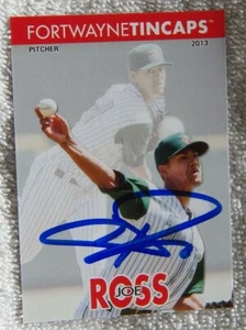 San Diego Padres Joe Ross Signed 2013 Fort Wayne TinCaps Card Auto - Picture 1 of 1