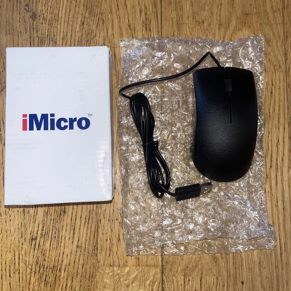 iMicro - iMicro MO-9211RL Wired Optical Mouse with REACH - Image 1 of 3