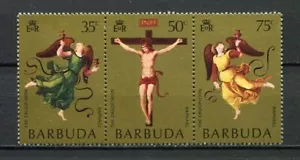 27547) BARBUDA 1971 MNH** Nuovi** Easter Pasqua strip - Foto 1 di 1