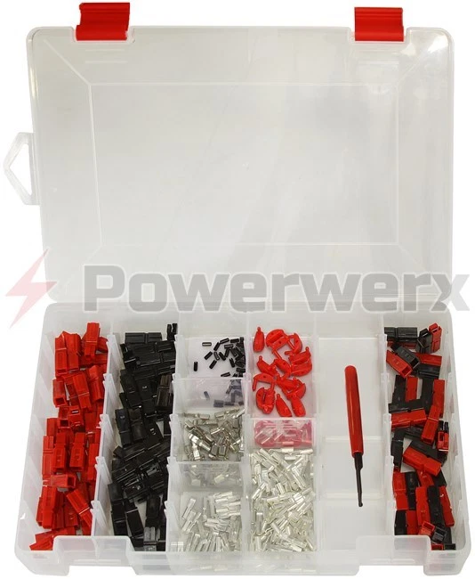 Estuche Powerwerx MegaCase 301 piezas surtido Powerpole con herramienta de inserción/extracción Foto 1 de 1