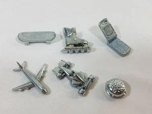 Monopoly Electronic Banking Game Replacement 6 Tokens 2011 Edition - Picture 1 of 6