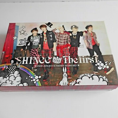 SHINee THE FIRST SPECIAL Limited CD + DVD + Photobook + Goods - Image 1 of 4