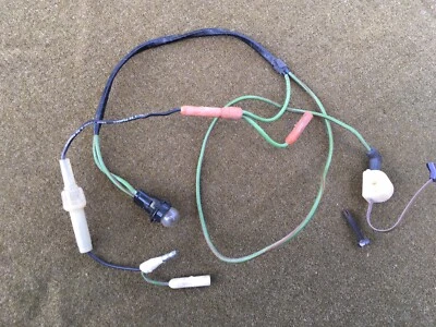 Mercury Comet Cyclone Capri 1967 luz de advertencia de freno de estacionamiento cableado 67 Foto 1 de 4