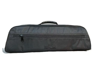 New High Quality C Flute Hard Case Cover w Side Pocket/Handle/Strap Black Strong - Image 1 of 2