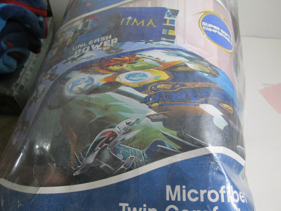 New Lego Legends of Chima Microfiber Twin Comforter 64"x86" New - Image 1 of 4