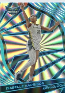 2022 Panini Revolution WNBA ISABELLE HARRISON #6 SUNBURST #37/75 WINGS - Picture 1 of 2