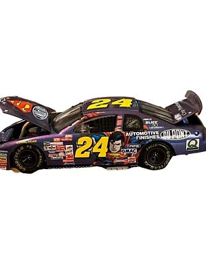 Vintage 1999 Monte Carlo car #24 Jeff Gordon Superman Nascar DC Comics 1/24 scal - Image 1 of 4