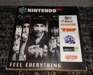 Nintendo 64 Promo Box Limited Edition Super Mario N64 Vhs Feel Everything Rar