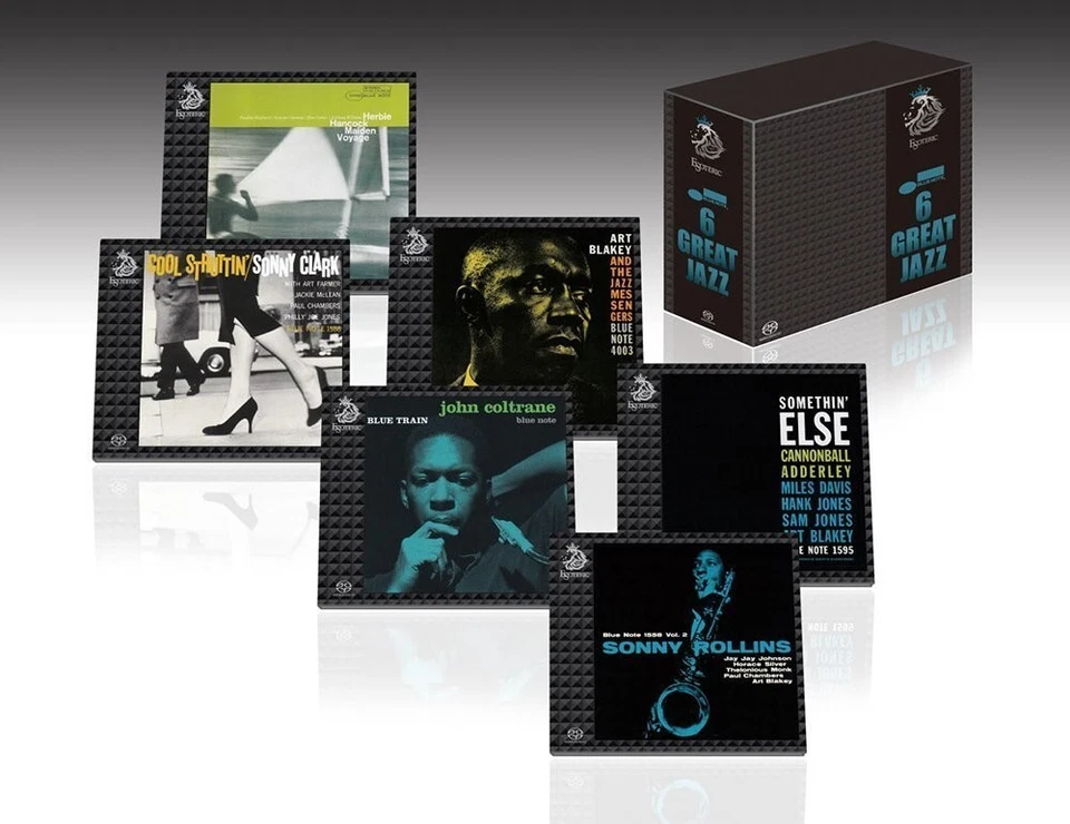 BLUE NOTE 6 Great Jazz Audiophile ESOTERIC 6x SACD BOX ESSB-90122/7 NEW SEALED - Image 1 of 1