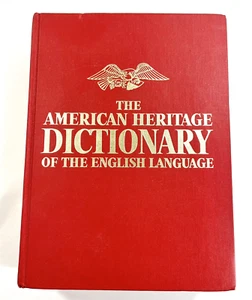 Vintage 1975 American Heritage Dictionary by American Heritage Publishing Staff - Picture 1 of 14