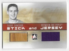 06/07 BETWEEN THE PIPES STICK AND JERSEY Hockey /40 (#SJ1-SJ40) U-Pick From List