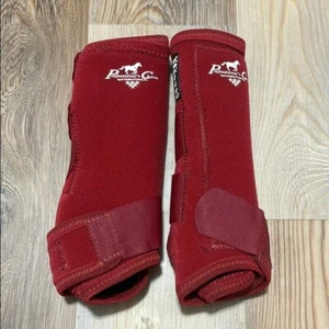 NEW Professional's Choice Rear SMB Elite Red Horse Boots Size Medium - Picture 1 of 5