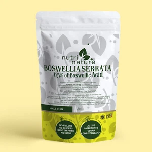 Boswellia Serrata Extract Capsules Effective 565mg equivalent to 1130mg Vegan - Picture 1 of 11