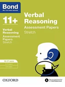 Bond 11+: Verbal Reasoning: Stretch Assessment Papers Age 10-11+ years New - Bild 1 von 1