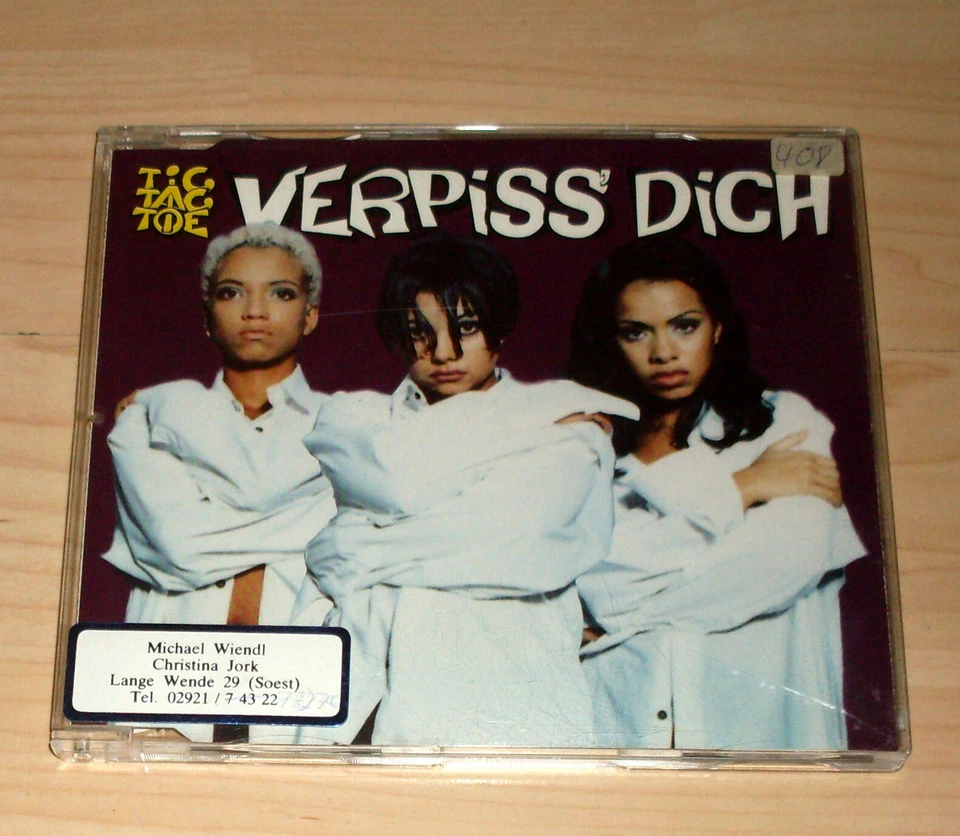 CD Maxi-Single - Tic Tac Toe - Verpiss' Dich - Bild 1 von 1
