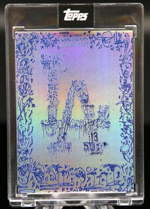 2020 Topps X LOS ANGELES DODGERS #3 by Gregory Siff Champs PR /755 🌴 🔥 ⚾️