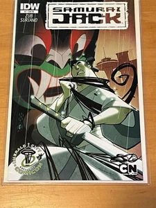 Samurai Jack 1 Emerald City Comicon Variante ECCC signiert von Sean Galloway IDW Sehr guter Zustand + - Bild 1 von 4