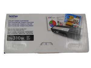 Brother TN310 (TN310BK) Black Toner Cartridge-NEW SEALED - Picture 1 of 5