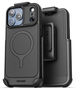 For iPhone 17 Pro Max Thin Armor Case w/ Holster - Picture 1 of 9