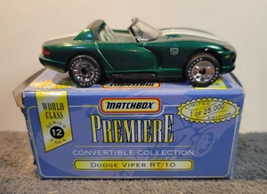 Matchbox Premiere Dodge Viper RT/10 World Class Series 12 25k Limit - Picture 1 of 4
