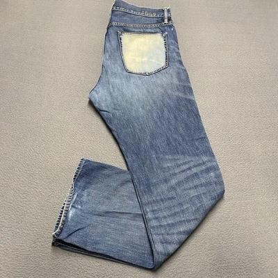 Gap 1969 Jeans Mens 34x34 Standard Vintage Distressed Denim Straight Leg Y2k - Image 1 of 4